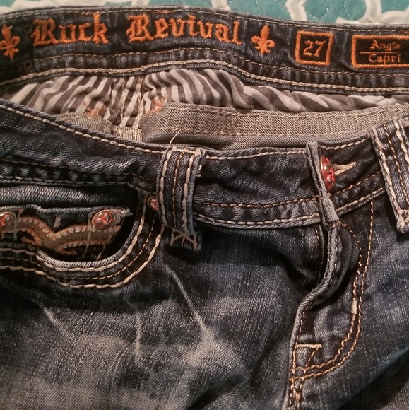 Great condition Rock Revival capri - Picture 4 of 6